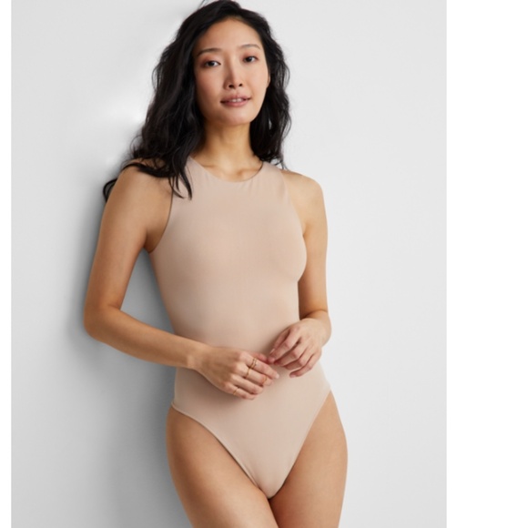 State of Day Women's Seamless Thong Bodysuit, - Nude Blush NWT - Picture 1 of 1